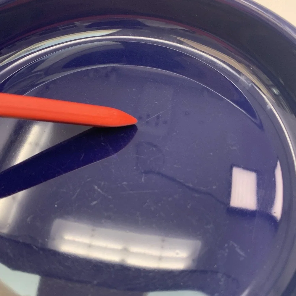 WAECHTERSBACH Germany Cobalt Blue Individual Pasta Bowl Retired, Solid Colors
